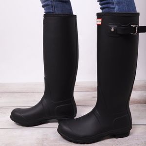 Original Tall Hunter Boot / Matte Black